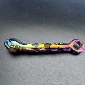 Dildo in Vetro, Prodotto Erotico per Adulti, Giocattolo Sessuale Trasparente per Allenamento Anale, Massaggiatore Punto G in Cristallo, Plug Anale per Donne <span class=keywords><strong>e</strong></span> Uomini - Product Image 3