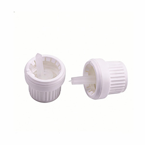 Vente en gros de bouchons compte-gouttes Euro anti-effraction de 18 mm avec bouchon intérieur pour flacon d'huile essentielle - Product Image 1