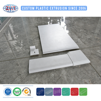 Profilé d'extrusion en PVC rigide pour rebord de fenêtre, conception multi-chambres creuses