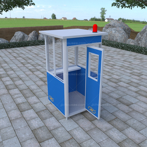 JJC hiện đại đúc sẵn ngoài trời di động Sentry bài di động thép bảo vệ nhà hộp an ninh gian hàng - Product Image 6