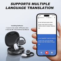 Écouteurs Traducteurs Multilingues Électroniques M62 144 Langues, Traduction Instantanée en Temps Réel, Dispositif de Traduction Intelligent