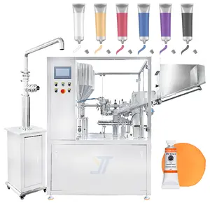 Professional 24 Color Set Watercolor Tubes Filling Machine Watercolor Paint in 12ml Soft Alu Tube Filling And Sealing Machine