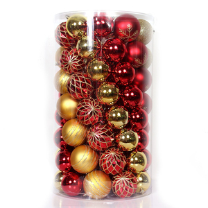 Décor de <span class=keywords><strong>sapin</strong></span> de noël <span class=keywords><strong>couronne</strong></span> suspendue festival décoration pvc de boule de noël - Product Image 6
