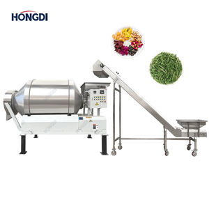Large stainless steel drum-type mixer with bucket elevator can <b>be</b> customized for tea blending production line - Product Image 1