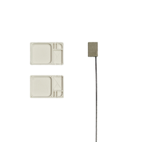Étiquette de câble RFID UHF jetable en plastique, personnalisable, 860-960 MHz, avec puce H9, résistante aux hautes températures, imperméable et résistante aux intempéries