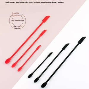 Dual-Ended Mini <b>Silicone</b> Spatula Scraper for Cosmetics Jars Bottles Efficient Scraping and Scooping <b>Tool</b> Kitchen Accessories - Product Image 2