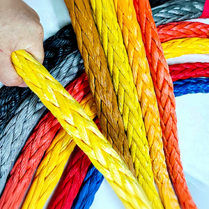 Tali pelembab Uhmwpe, tali kapal Hmpe ringan Anti UV 30mm 40mm untuk Derek - Product Image 1