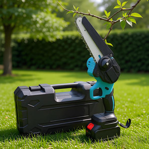 Electric Chainsaw, Cordless Portable <b>Power</b> Saw for Wood CuttingBattery Powered Chainsaw, Lightweight Garden Tree Trimming <b>Tool</b> - Product Image 4
