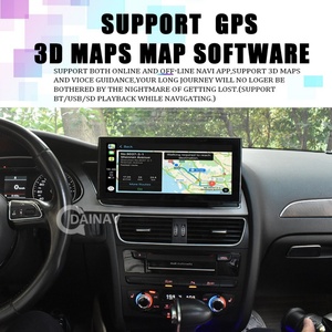 Autoradio Android 12 de 10,25 pouces pour Audi A4 B8 2009 2010-2016, écran tactile multimédia, navigation GPS, lecteur stéréo, unité principale - Product Image 3