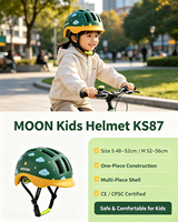 Casque de protection moulé intégralement pour enfants, casque de sécurité léger pour le vélo, le skateboard, le roller et la trottinette, pour garçons et filles