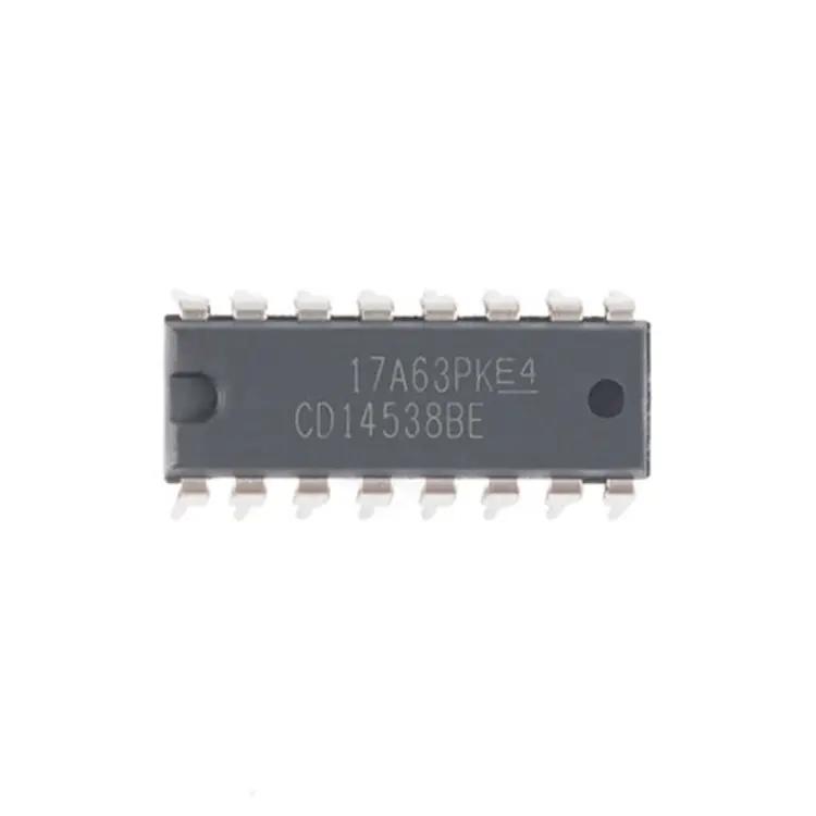 ชิปมัลติไวเบรเตอร์แบบ Monostable,ชิป CD14538BE PDIP-16ของแท้ใหม่