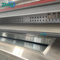 Nuevo Horno de Piedra Volcánica Natural de 3 Niveles y 12 Bandejas con Patrón Cruzado de 46*66cm, Sistema de Vapor Automático para Pizza y Pan con Frutas y Nueces