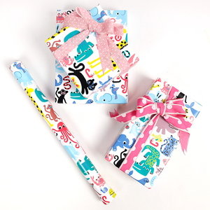 Factory Wholesale 80g Christmas Custom Luxury Gift Wrap <b>Paper</b> 43*300cm <b>Wrapping</b> <b>Paper</b> for Packaging - Product Image 5