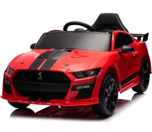 Ford Mustang Shelby GT500 berlisensi Ride on mainan elektrik mobil anak naik mobil