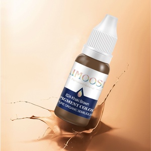 Aimoosi Pigment de couleur professionnel 99% Taux de coloration pour machines de tatouage et de <span class=keywords><strong>maquillage</strong></span> <span class=keywords><strong>permanent</strong></span> pour les lèvres et les sourcils - Product Image 1