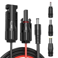 Câble adaptateur mâle pour panneau solaire vers DC 5.5mm * 2.1mm pour connecteur de panneau solaire et de générateur
