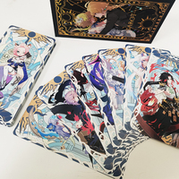 Impression sur feuille holographique personnalisée échange à collectionner jeu de cartes à collectionner avec emballage
