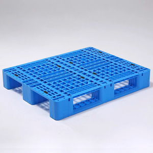 Fournisseur de palettes en plastique antidérapantes à bas prix, palettes euro à neuf pieds robustes, tailles personnalisées - Product Image 2