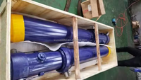 Vérins hydrauliques à flèche RAM pour excavateur avec soupape de sécurité hydraulique similaires à l'étui komatsu cat doosan mitsubishi sany liugong