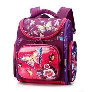 FREE SAMPLE Multifunctional 5Pcs College Bag For Pupils Lightweight Cute Girls Backpack Schoolbag With Lunch Bag Cartoon Bear