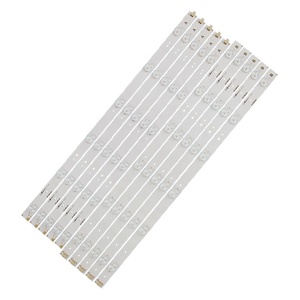 Bande lumineuse LED ES-080 LB49002 V1/V0 49D1000/C1000 LB-C490F13-E2 pour rétroéclairage <span class=keywords><strong>TV</strong></span> SNOWA LED49C1000N, lot de 10 pièces - Product Image 1