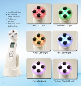 Appareil de levage et de massage de bande circulaire de vibration de <span class=keywords><strong>micro</strong></span>-<span class=keywords><strong>courant</strong></span> facial de beauté pour femmes - Product Image 4