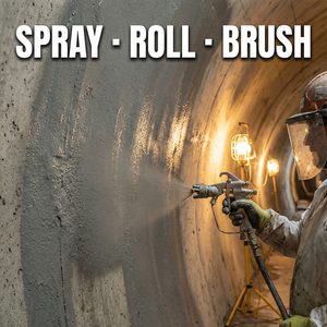 Revestimiento Protector Reforzado Impermeable y Antifugas de Alta Resistencia para Paredes de Estructuras de Hormigón de Túneles de Metro Subterráneos - Product Image 4