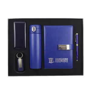 New product ideas 2023 Luxury electronic blue Business Gifts notebook Small gadget Set