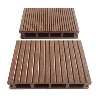 Planche de terrasse en composite bois-plastique 3D au design moderne, imperméable, pour l'extérieur, avec revêtement WPC