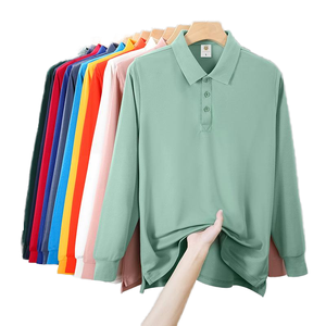 Camiseta de Hombre Personalizada, 100% Algodón, Diseño Sólido, Manga Larga, Bordada, Antiarrugas, Talla Personalizable, Logotipo Impreso - Product Image 1