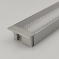 Diffuseur anti-éblouissement décoratif pour tube LED, durable, élégant, en aluminium anodisé, profilés en aluminium pour éclairage LED