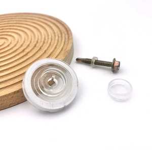 Vis d'usine <span class=keywords><strong>Polyrise</strong></span>, attaches métalliques antirouille pour feuilles de polycarbonate, accessoires de construction et de quincaillerie - Product Image 3