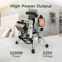 Pistolet pulvérisateur de peinture sans fil professionnel Changjiang à moteur brushless, outil électrique de rénovation murale DIY pour surfaces vieillies
