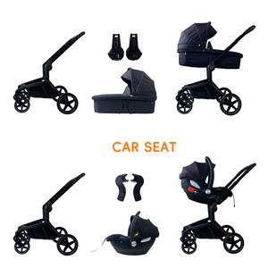 Cochecito de Bebé Landleopard Kingkong 3 en 1, Compacto, Plegable, de Aluminio y Tela, con Asiento Reclinable, Protección UV UPF50+, 0-36 Meses - Product Image 6