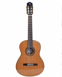 K-200 <b>Top</b> Solid Cedar Mahogany Classical Guitar 4/4 Size - Product Image 5