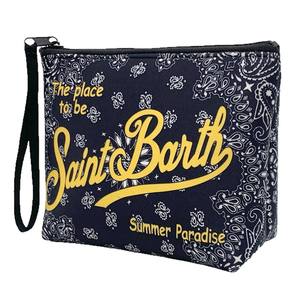 Nuova Borsa Cosmetica a Righe in Neoprene per Donne, <span class=keywords><strong>Pochette</strong></span> in Stile Europeo e Americano, Borsa da Immersione, Borsa per il Trucco, Astuccio Portaoggetti - Product Image 5