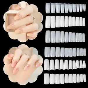 36 Types Mixed Design Group Artificial False Nail Tip Design Practice Nail Tips nails press on For Finger Toes