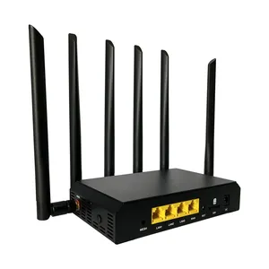 Router WiFi 4G CAT12, Router antena Status nirkabel 2.4G dengan Slot kartu Sim