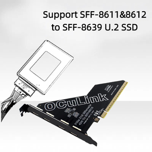 Tishric Pcie 4.0 Để Oculink Hub Mở Rộng Thẻ PCie 3.0 1X 4X 16X Để SFF-8612 & 8611 Adapter Thẻ Cho Máy Tính Để Bàn PC Mở Rộng <span class=keywords><strong>U</strong></span>.2 SSD - Product Image 4