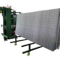 Machine de soudage de panneaux muraux 3D en treillis métallique EPS avec boîte de vitesses et PLC pour panneaux muraux légers en EPS et ciment