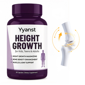 Height Growth Support Capsules for Kids Teens Adults Bone Density & Joint Wellness 60 Count - Product Image 1
