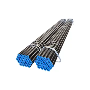 Perfect service astm a 106 sch10 round seamless carbon steel pipes Round black for oil and gas