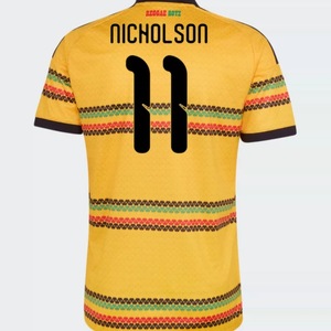 เสื้อฟุตบอลทีมชาติจาเมกา ชุดเหย้าและเยือน เวอร์ชั่นแฟนบอล 26/27 รับสั่งทำตามแบบที่ต้องการ พร้อมสกรีนชื่อและหมายเลขของคุณเอง - Product Image 6