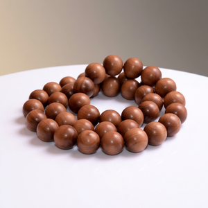 Prayer Necklace Meditation Mala/Hindu-<b>Rosary</b>-Beads-Mala/Tibetan Malas Wood Beads - Product Image 1