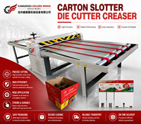 Machine de découpe à plat pour carton de haute résistance, pour la fabrication de cartons de formes spéciales