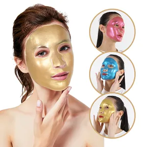 24k Gold Powder Crystal Face Lifting Collagen Essence Mask Pack
