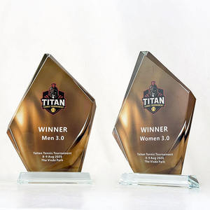 Trophées personnalisés, impression couleur intégrale, trophées en verre optique, trophées en cristal de <span class=keywords><strong>diamant</strong></span> - Product Image 3