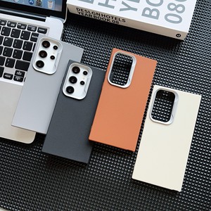 เคสโทรศัพท์ Samsung S26U ลายหนังเทียมเรียบง่าย, เคสป้องกัน S24 FE, เคส S25 A37 A56 รุ่นใหม่ ให้สัมผัสนุ่มพรีเมียม - Product Image 6