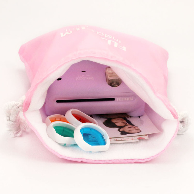 Chic Camera Storage Bag Compatible with Fujifilm Instax Mini Instant Camera & Printer Lens Case Gadget Travel Essential