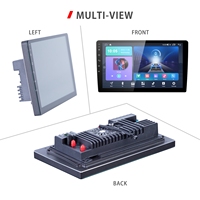 DPM7809U 9 "QLED Android autoradio lecteur stéréo sans fil CarPlay écran tactile système multimédia avec navigation Bluetooth DSP